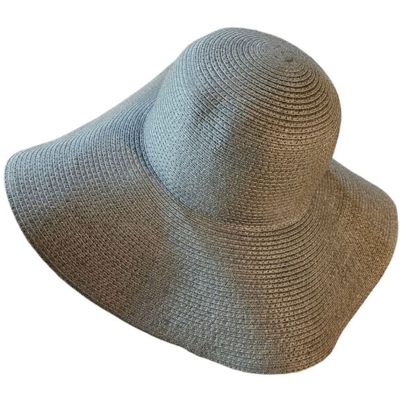 Joe Fresh Beachy Straw Hat Oversized Floppy One Size - Picture 4 of 7